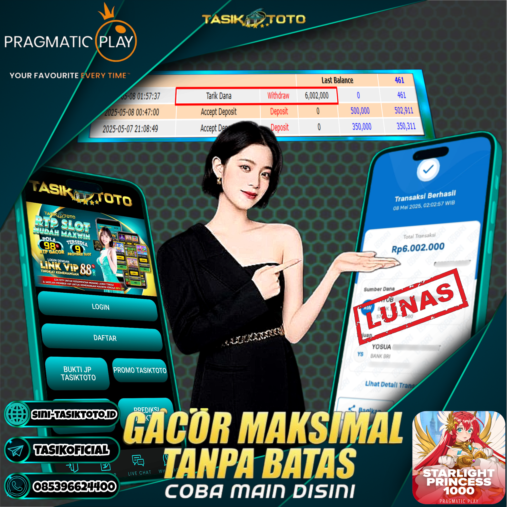 BUKTI JP TASIKTOTO – 8 MEI 2025