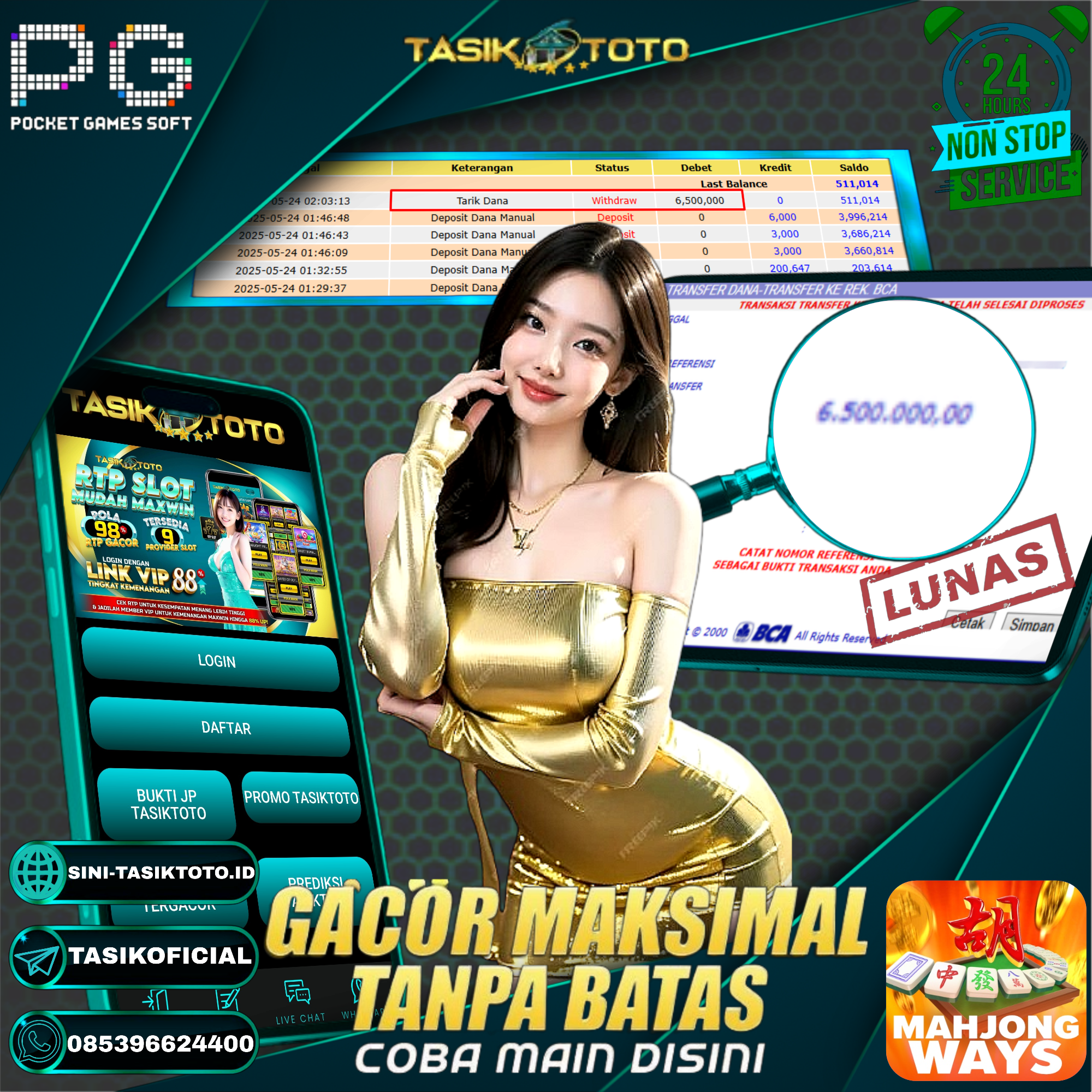 BUKTI JP TASIKTOTO – 24 MEI 2025