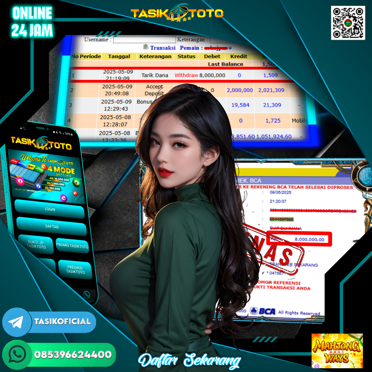 BUKTI JP TASIKTOTO – 10 MEI 2025