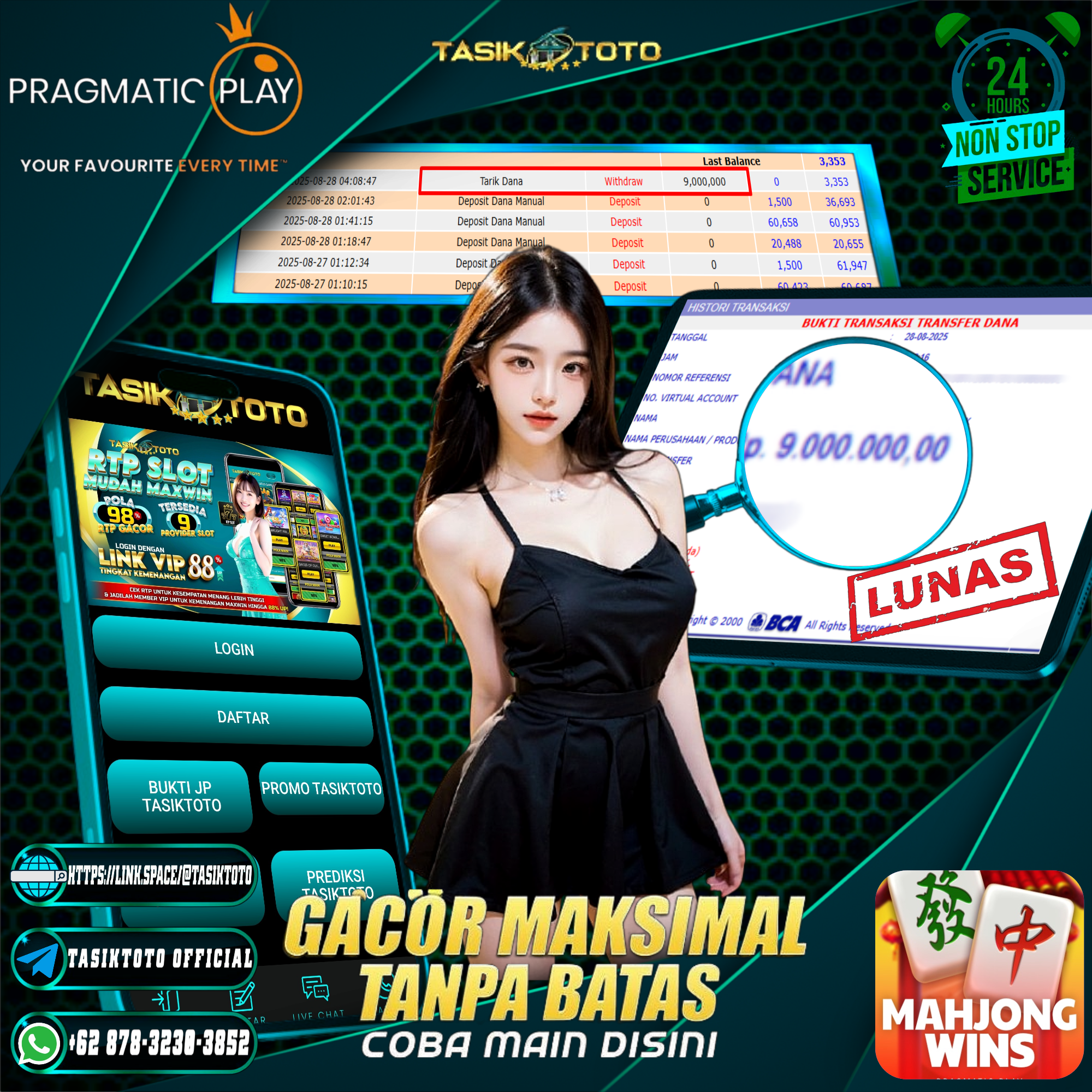 BUKTI JP TASIKTOTO – 28 AGUSTUS 2025