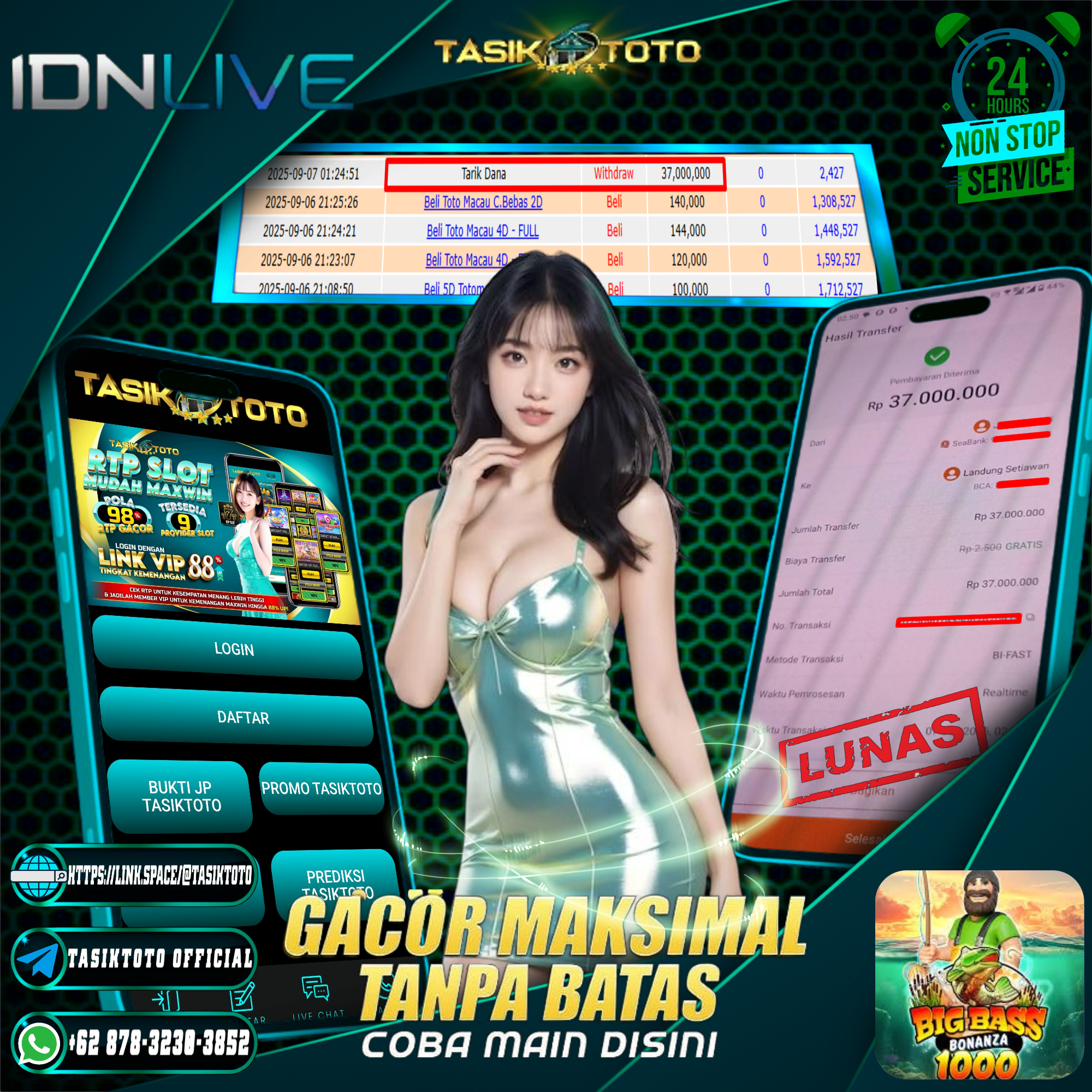 BUKTI JP TASIKTOTO – 7 SEPTEMBER 2025