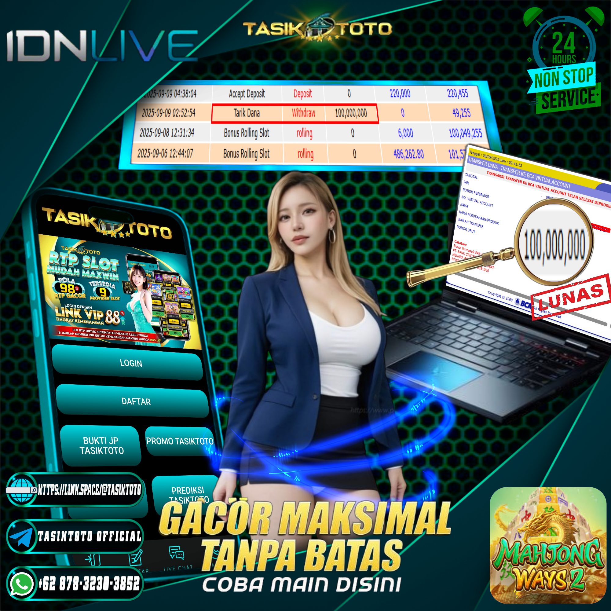 BUKTI JP TASIKTOTO – 9 SEPTEMBER 2025