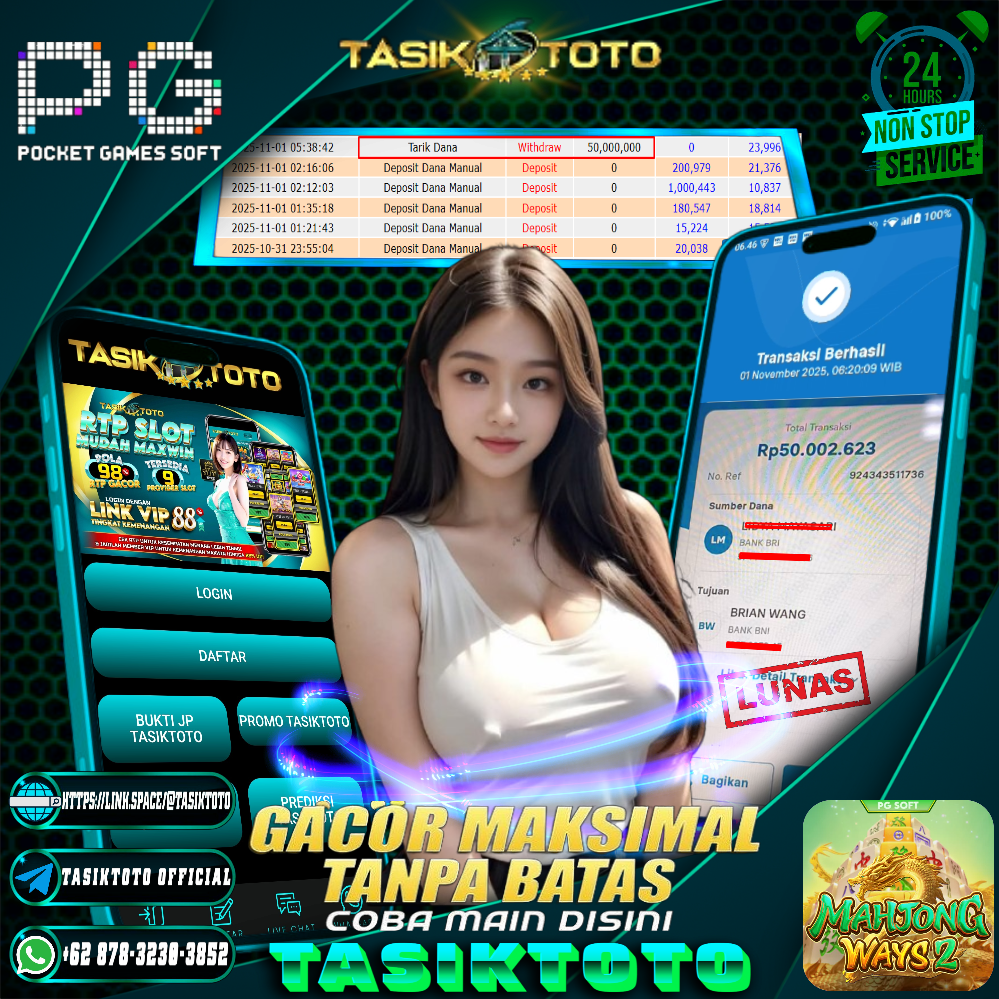 BUKTI JP TASIKTOTO – 1 NOVEMBER 2025