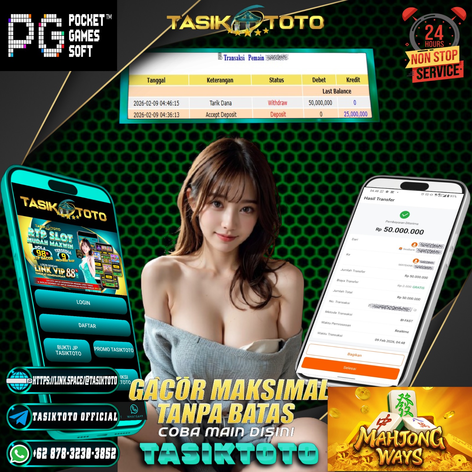 BUKTI JP TASIKTOTO – 09 FEBRUARI 2026