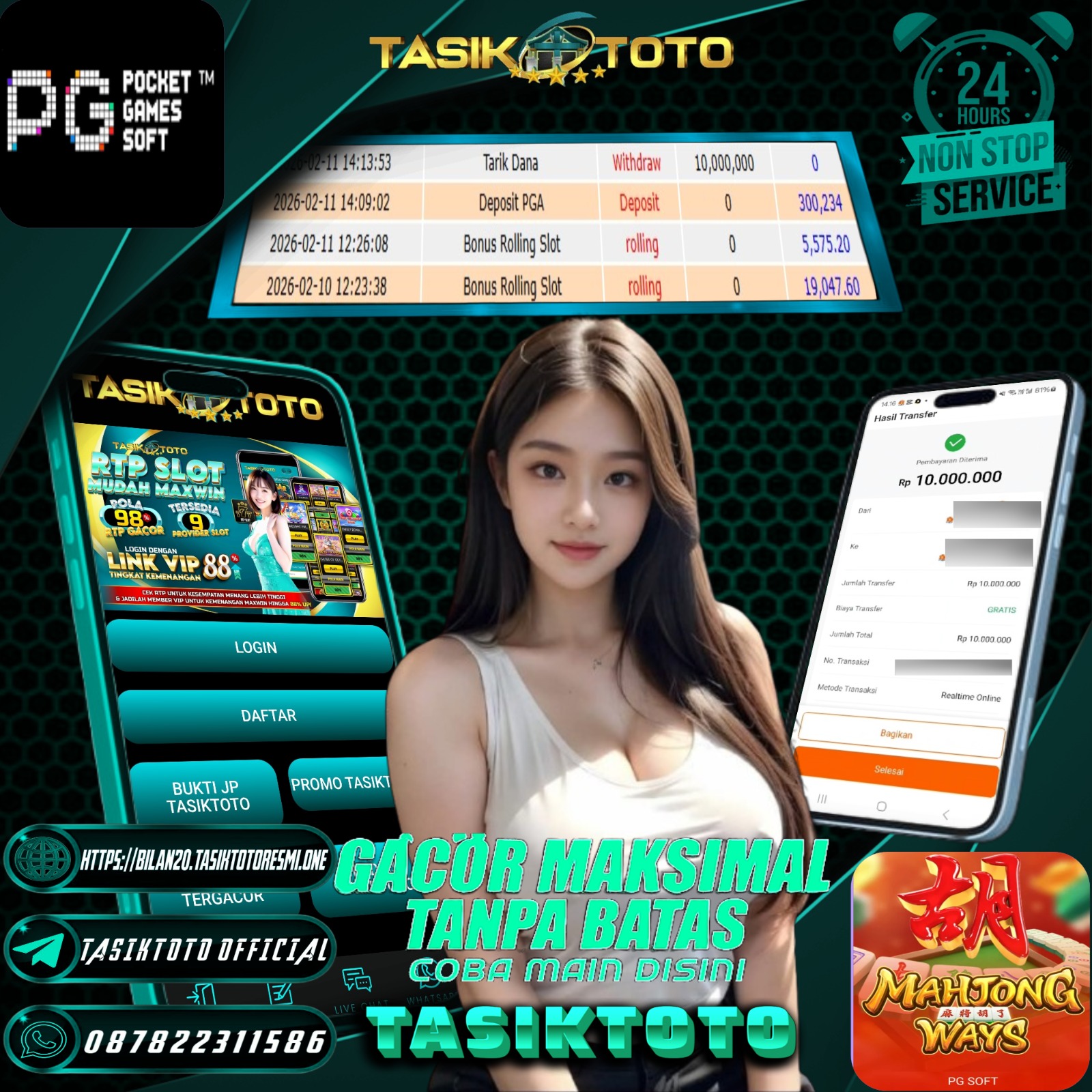 BUKTI JP TASIKTOTO – 12 FEBRUARI 2026