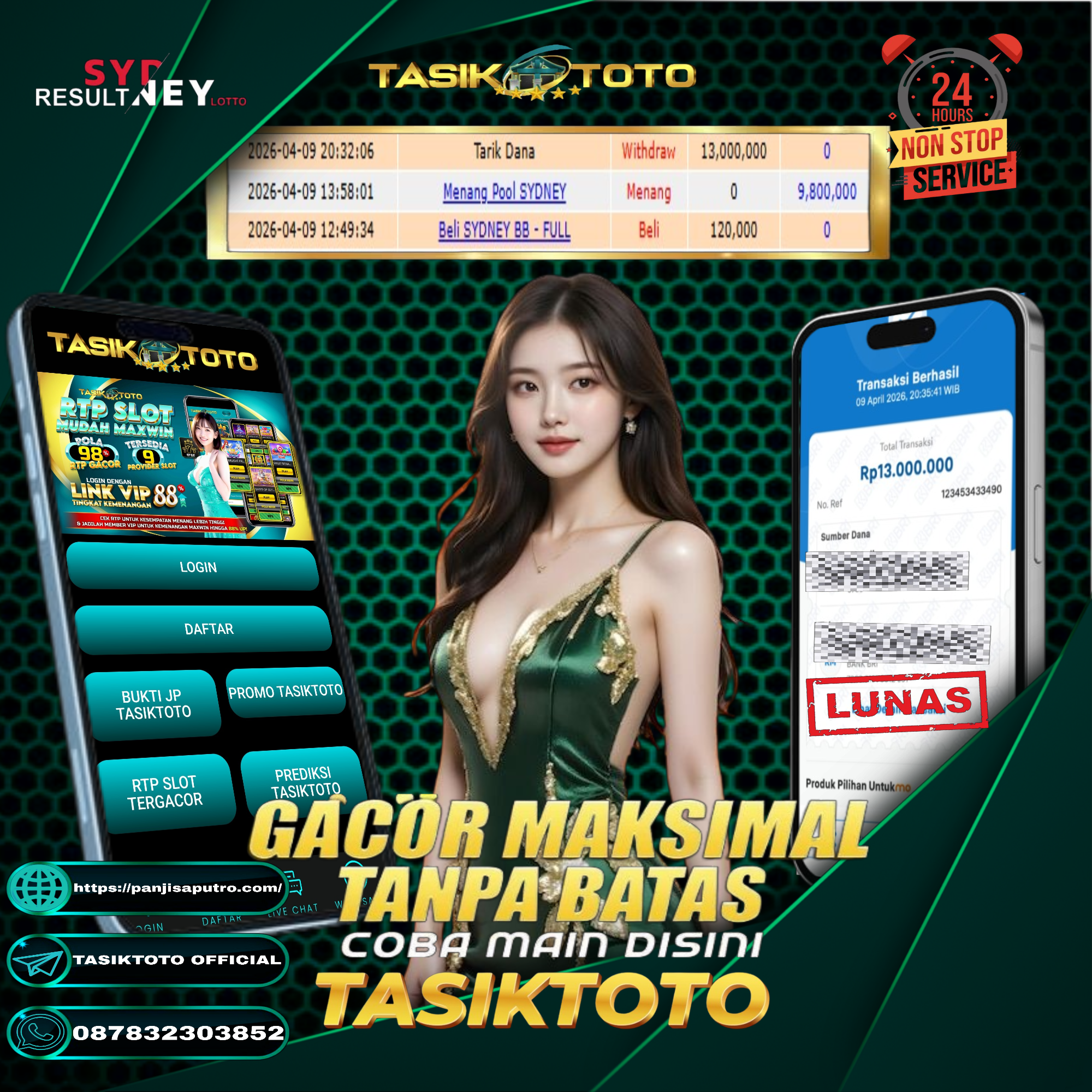 BUKTI JP TASIKTOTO – 10 APRIL 2026