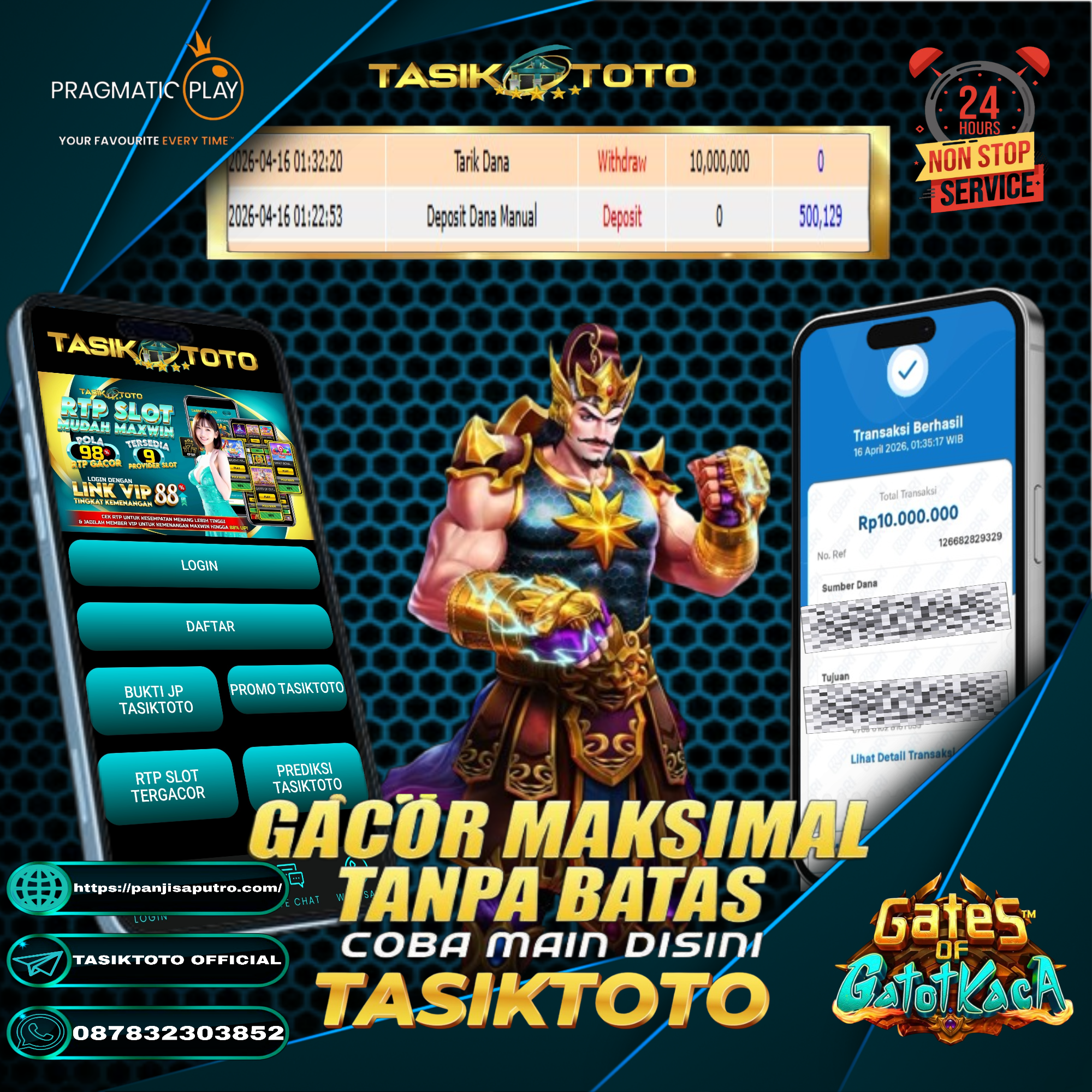 BUKTI JP TASIKTOTO – 16 APRIL 2026